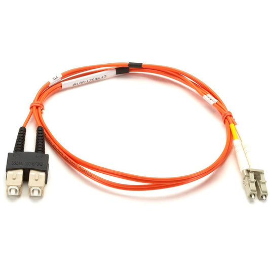 Black Box Fiber Optic Duplex Patch Cable - LC Male - SC Male - 3.28ft