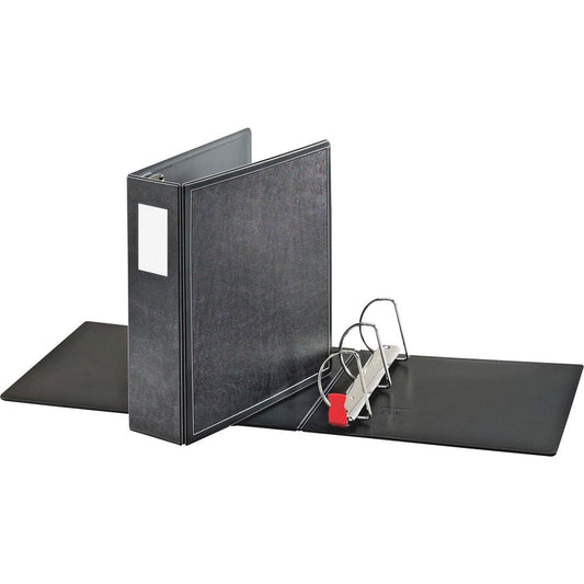 Cardinal SuperLife EasyOpen Locking Slant-D Binder - 3" Binder Capacity - Letter - 8 1/2" x 11" Sheet Size - 675 Sheet Capacity - 3 x D-Ring Fastener(s) - Polypropylene - Black - 2.05 lb - Locking Mec