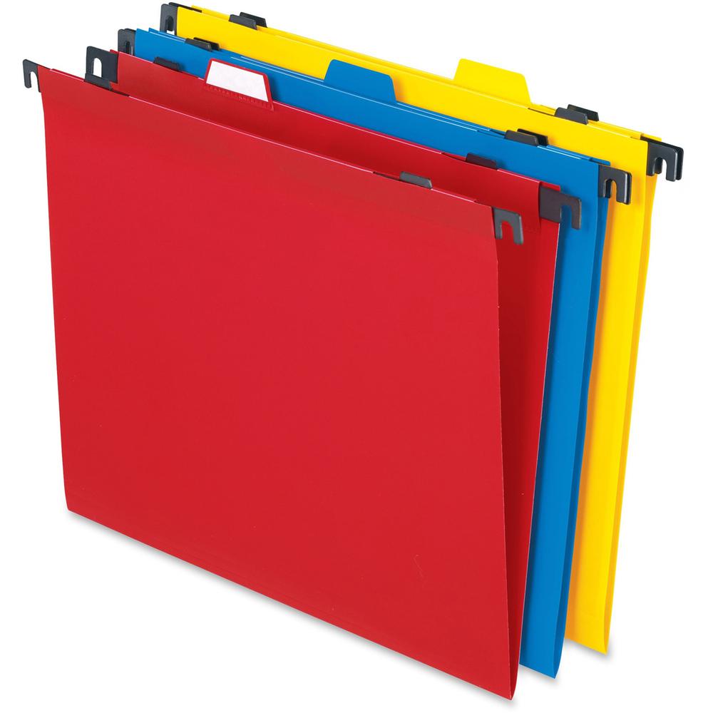 Pendaflex Letter Hanging Folder - 8 1/2" x 11" - Poly - Assorted - 10 / Pack