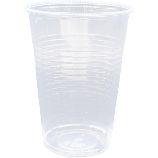 Genuine Joe 9 oz Translucent Beverage Cups - 200 / Pack - 12 / Carton - Clear - Plastic - Cold Drink