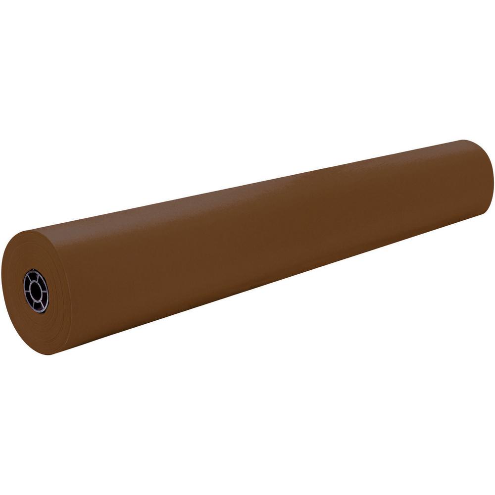 Rainbow Kraft Colored Kraft Duo-Finish Kraft Paper - ClassRoom Project - 36"Width x 1000 ftLength - 1 / Roll - Brown - Kraft