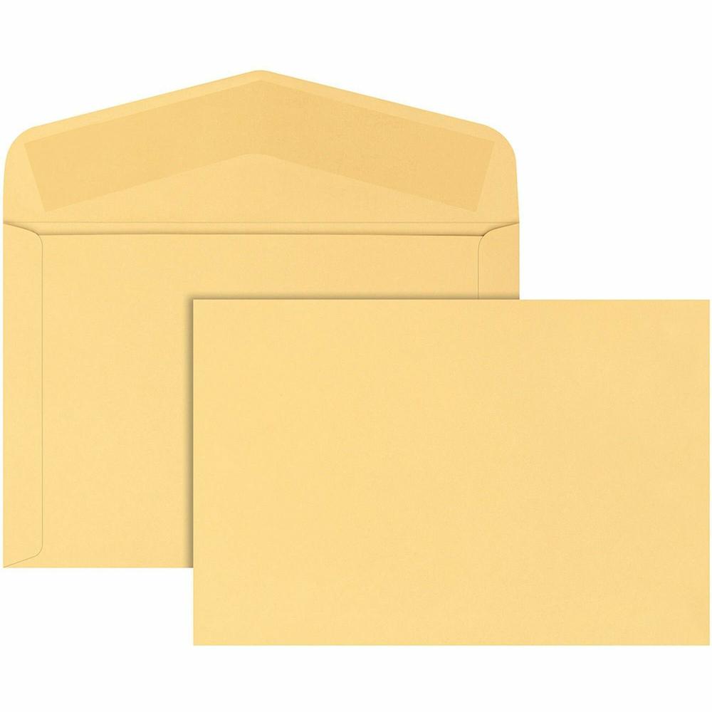 Quality Park 10 x 15 Heavy-Duty Document Mailers - Catalog - 10" Width x 15" Length - 32 lb - Gummed - 100 / Box - Cameo