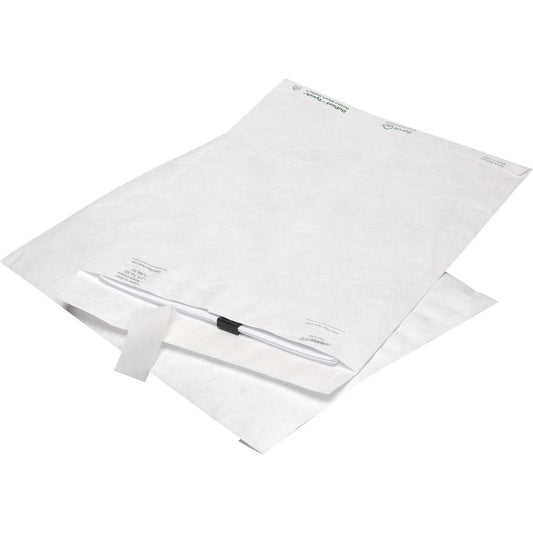 Survivor&reg; 10 x 13 DuPont Tyvek Catalog Mailer with Self-Seal Closure - Catalog - #13 1/2 - 10" Width x 13" Length - 14 lb - Peel & Seal - Tyvek - 50 / Box - White