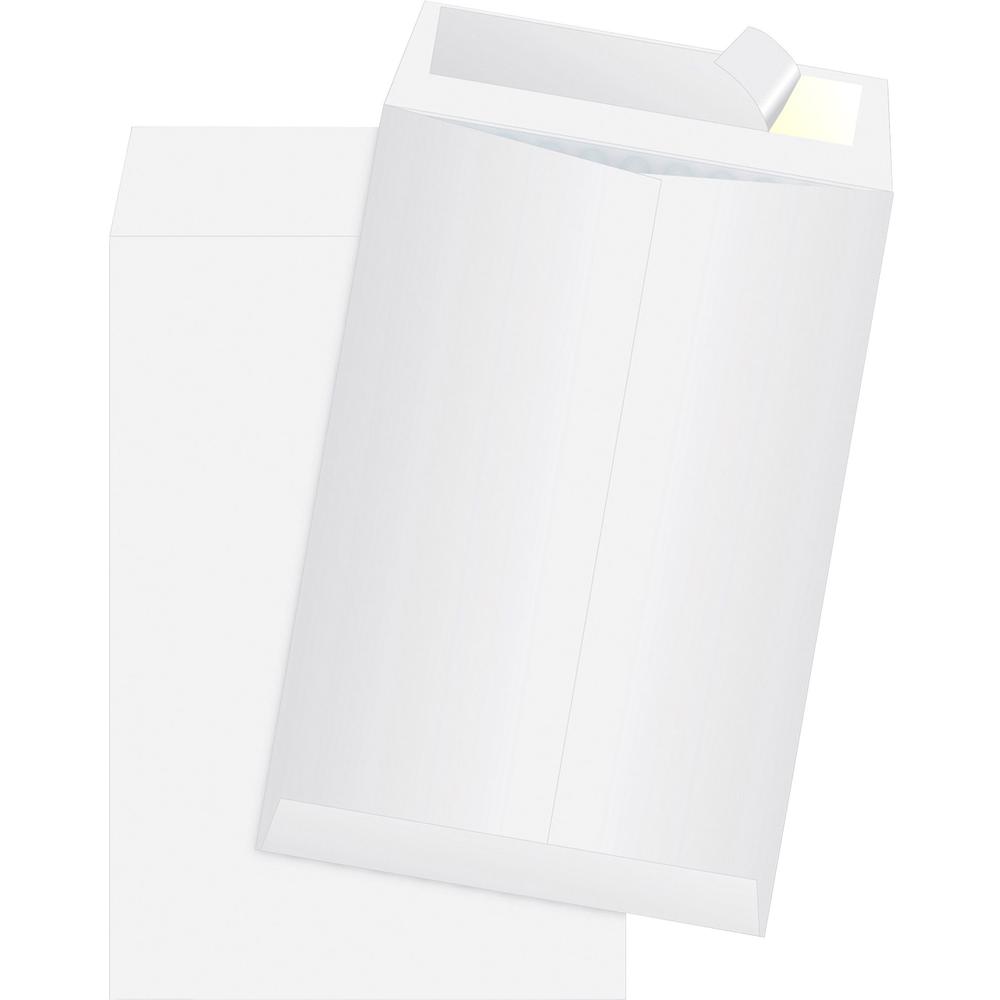 Quality Park Survivor Plus Tyvek Bubble Mailers - Bubble - 6 1/2" Width x 9 1/2" Length - Self-sealing - Tyvek - 25 / Box - White