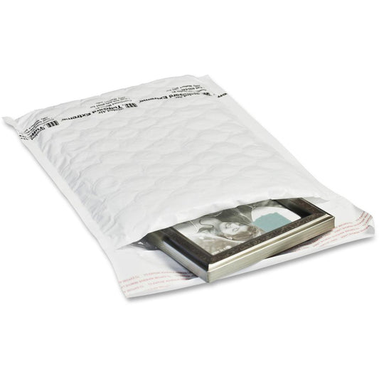 Sealed Air TuffGuard Extreme Cushioned Mailers - Bubble - #2 - 8 1/2" Width x 12" Length - Peel & Seal - 50 / Carton - White