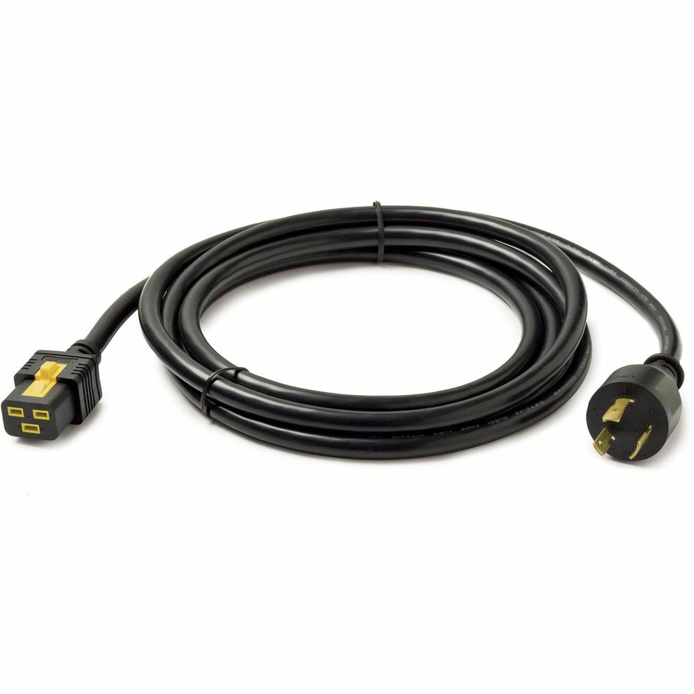 APC by Schneider Electric AP8753 Standard Power Cord - For PDU - 208 V AC20 A - Black - 10.01 ft Cord Length