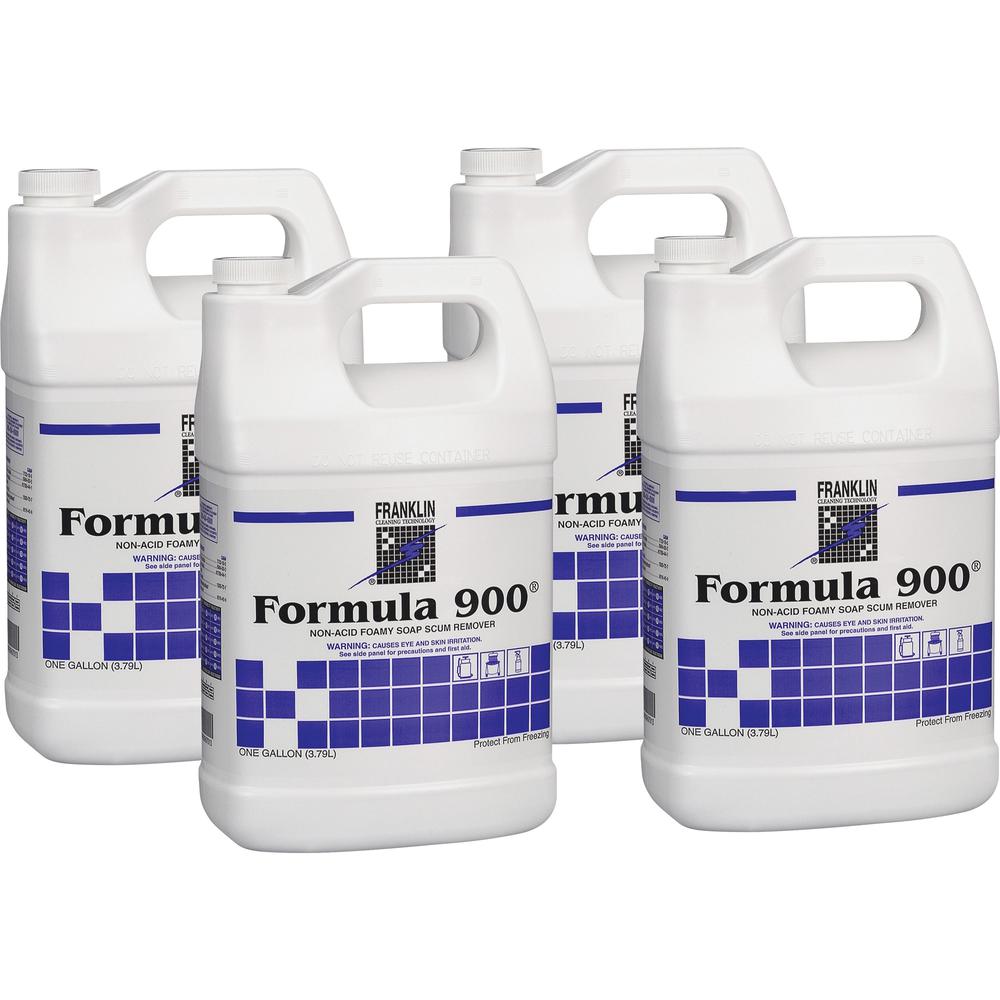 Franklin Chemical Formula 900 Soap Scum Remover - For Multi Surface - 128 fl oz (4 quart) - 4 / Carton