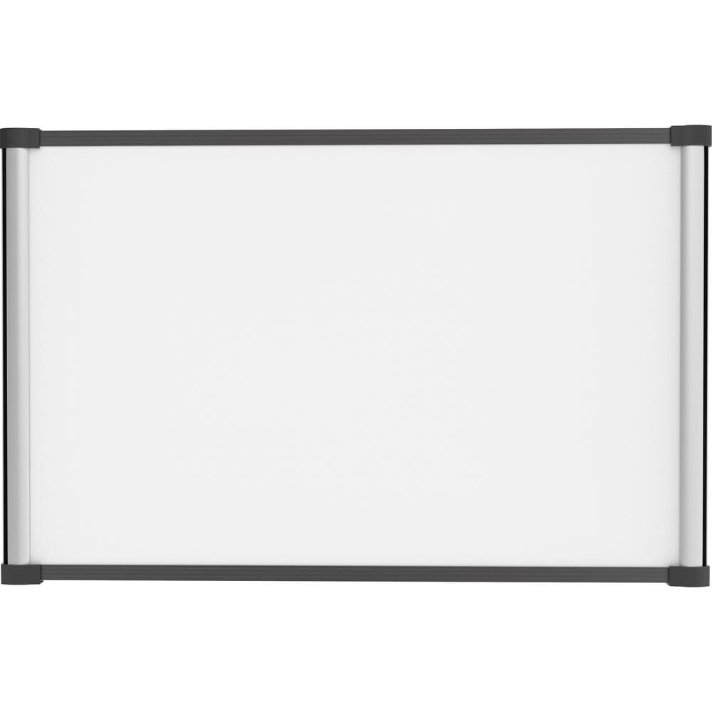 Lorell Magnetic Dry-erase Board - 36" (3 ft) Width x 24" (2 ft) Height - Aluminum Steel Frame - Rectangle - Magnetic - Marker Tray - 1 Each