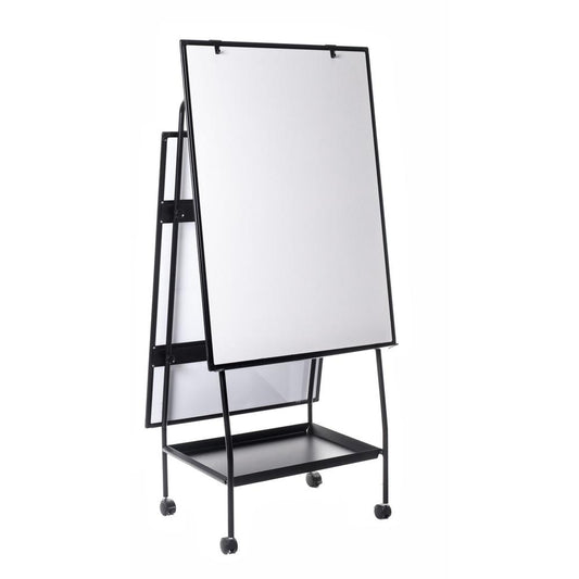 Bi-office Creation Station - Black Frame - Assembly Required - 1 Each