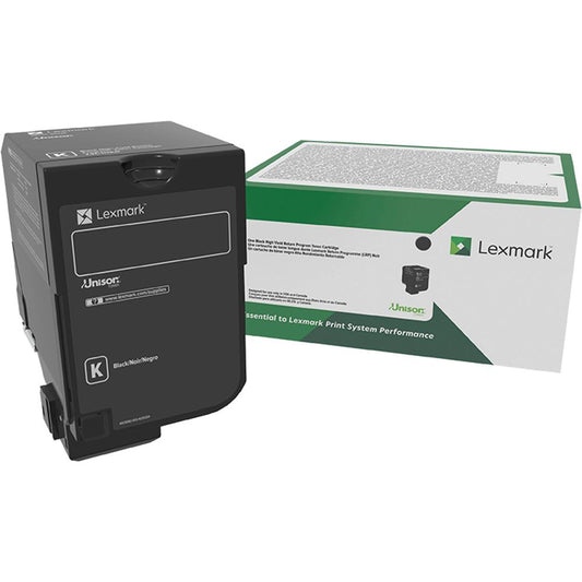 Lexmark Original High Yield Laser Toner Cartridge - Black - 1 Each - 20000 Pages