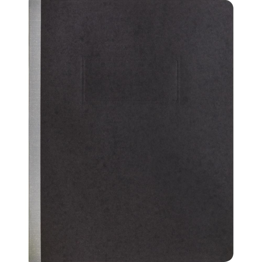 Business Source Letter Recycled Report Cover - 8 1/2" x 11" - Black - 10% Recycled - 10 / Pack