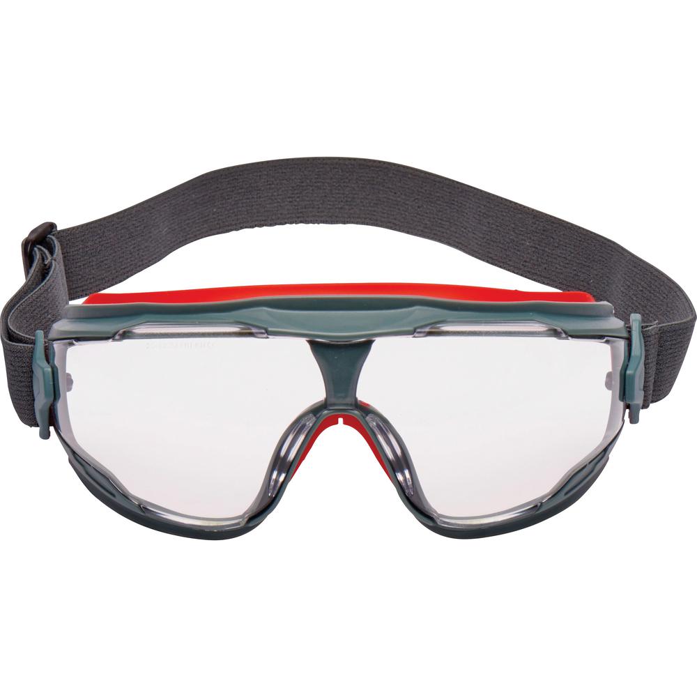 3M GoggleGear 500 Series Scotchgard Anti-Fog Goggles - Recommended for: Eye - Splash, Ultraviolet Protection - Gray - 10 / Carton