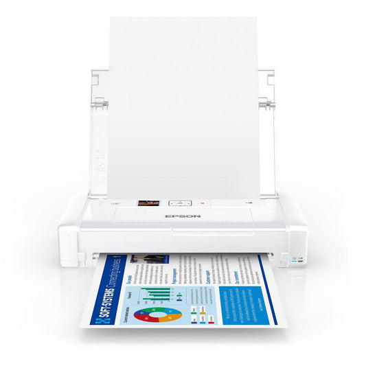 Epson WorkForce EC-C110 Portable Inkjet Printer - Color - 5760 x 1440 dpi Print - 20 Sheets Input - Wireless LAN - Mopria, Apple AirPrint, Wi-Fi Direct, Epson iPrint, Epson Connect, Google Cloud Print