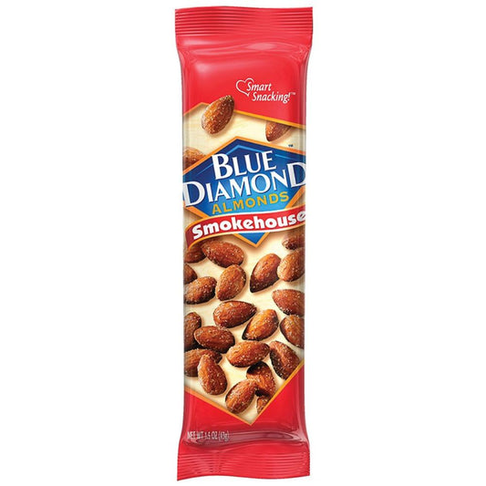 BlueDiamond Smokehouse Almonds - Smokehouse BBQ - 1.50 oz - 12 / Box