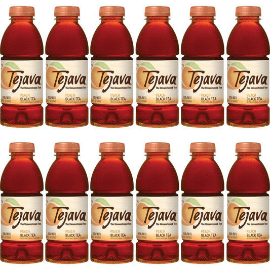 Tejava Peach Black Tea Bottle - 102 / Pallet