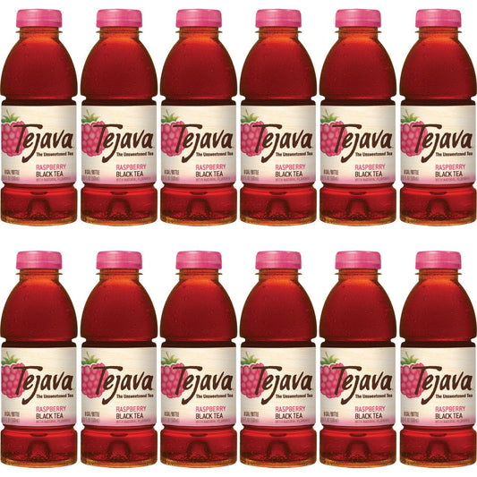 Tejava Raspberry Black Tea Bottle - 102 / Pallet