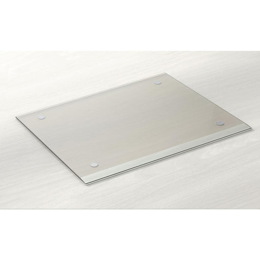 Lorell Desk Pad - Rectangular - 24" Width - Rubber - Clear