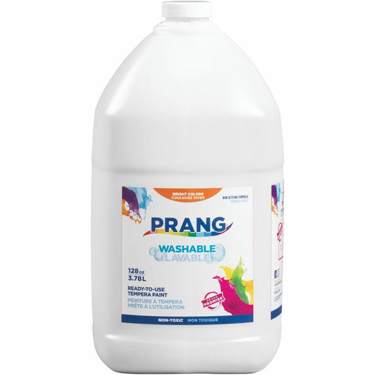 Prang Washable Tempera Paint - 1 gal - 1 Each - White