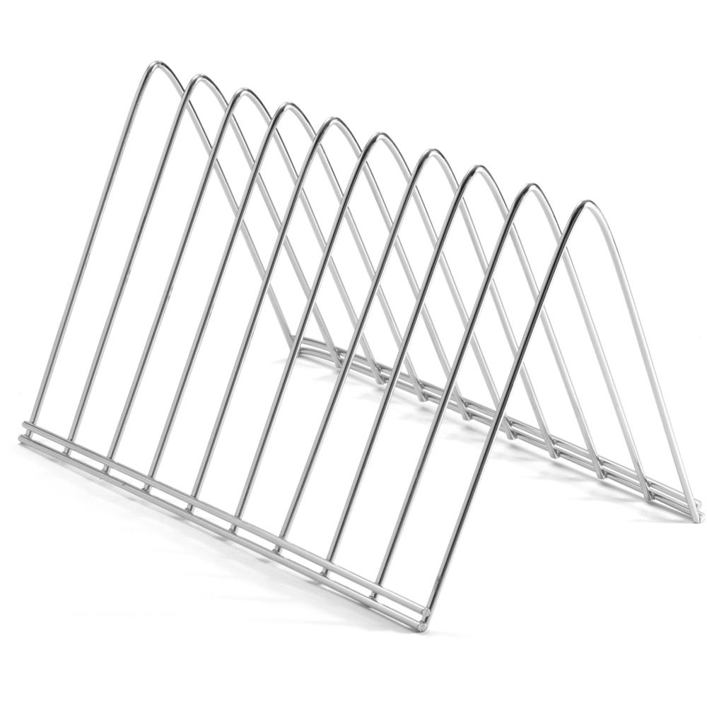 Officemate Triangle Wire Sorter - 7" Height x 7" Width x 11" DepthDesktop - Sturdy - Chrome - Steel Wire - 1 Each