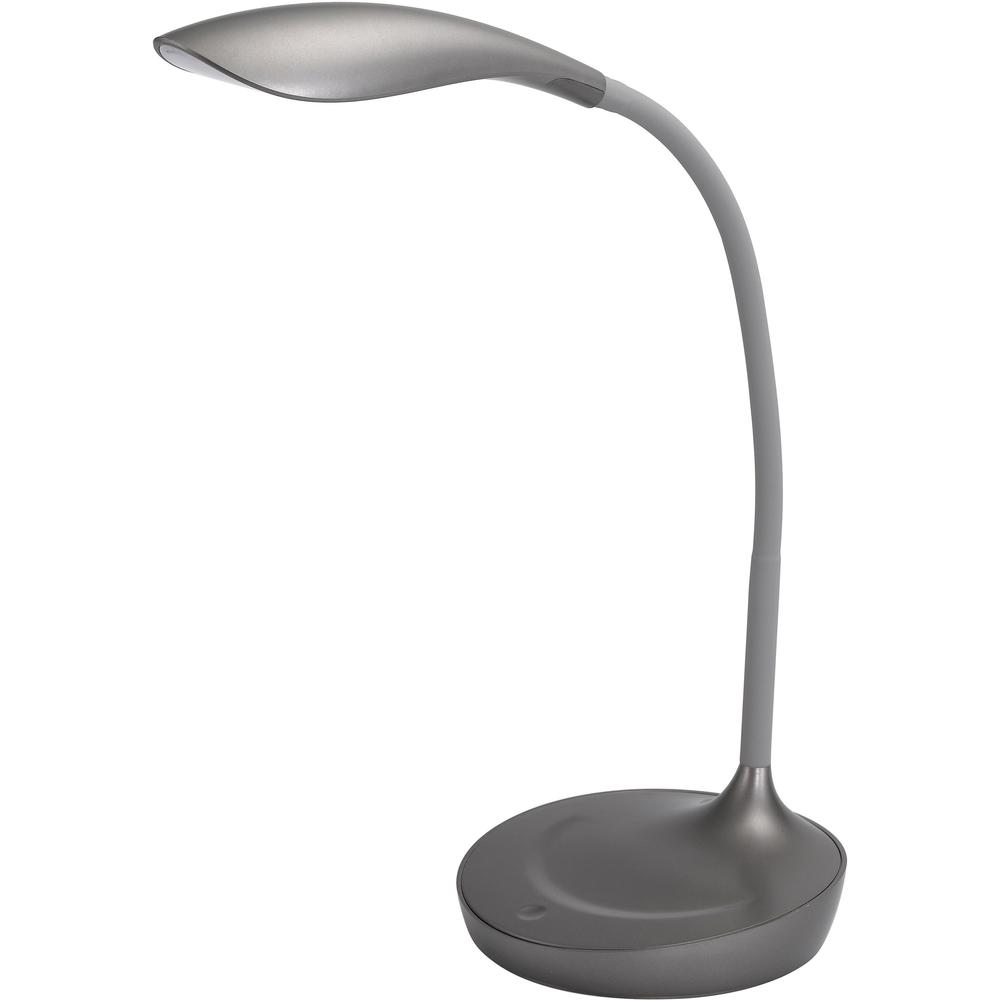 Bostitch Konnect Gooseneck LED Desk Lamp - LED Bulb - Gooseneck, Adjustable Brightness, Touch Sensitive Control Panel, Dimmable, Eco-friendly, Flexible Neck, Glare-free Light, Flicker-free - Desk Moun