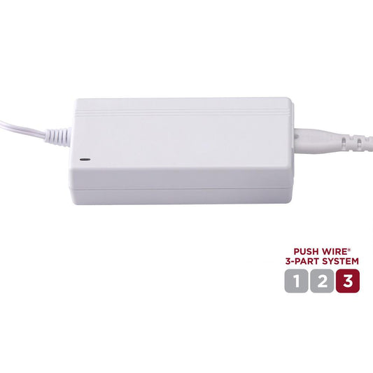 Bostitch PUSH WIRE UCL 48W Plug-In Power Kit - White