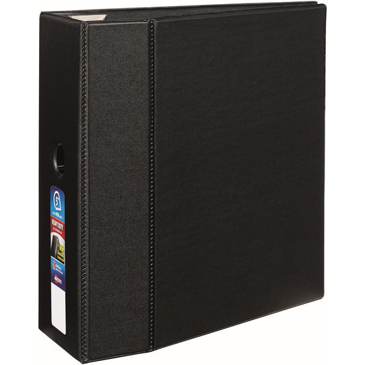 Avery&reg; 5" Heavy-Duty Binder - 5" Binder Capacity - Letter - 8 1/2" x 11" Sheet Size - 1050 Sheet Capacity - Ring Fastener(s) - 4 Pocket(s) - Polypropylene - Recycled - Pocket, Heavy Duty, One Touc