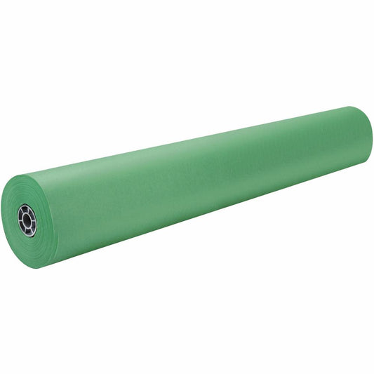 Spectra ArtKraft Duo-Finish Kraft Paper - ClassRoom Project - 36"Width x 1000 ftLength - 1 / Roll - Brite Green - Kraft