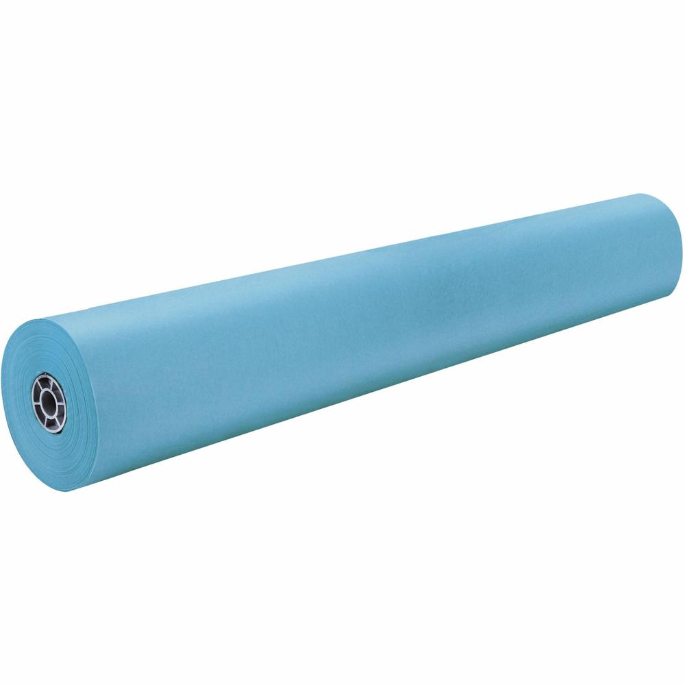 Spectra ArtKraft Duo-Finish Kraft Paper - ClassRoom Project - 36"Width x 1000 ftLength - 1 / Roll - Sky Blue - Kraft