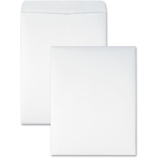 Quality Park 10 x 13 Catalog Envelopes with Redi-Seal&reg; Self-Sealing Closure - Catalog - #13 1/2 - 10" Width x 13" Length - 28 lb - Self-sealing - 100 / Box - White