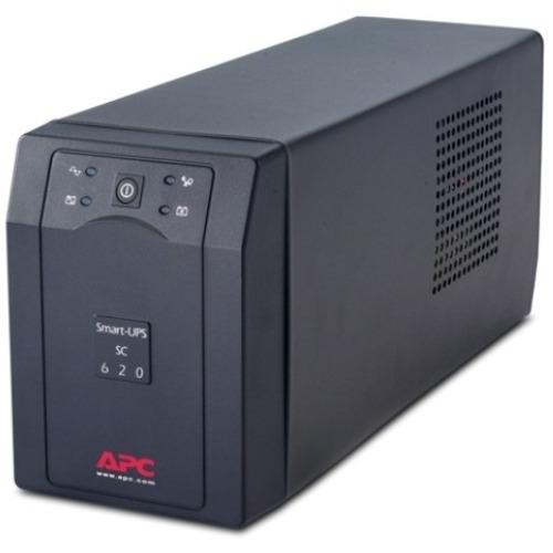 APC Smart-UPS SC 620VA - 620VA/390W - 5.5 Minute Full Load - 1 x IEC 320-C13, 3 x IEC 320-C13, 2