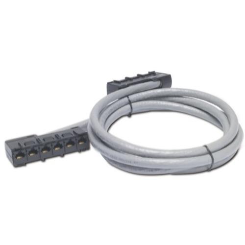 APC Cat5e CMR Data Distribution Cable - RJ-45 Female - RJ-45 Female - 11ft - Gray