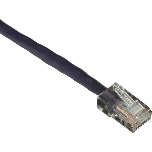 Black Box Gigabase Cat. 5E UTP Patch Cable - RJ-45 Male - RJ-45 Male - 20ft - Purple