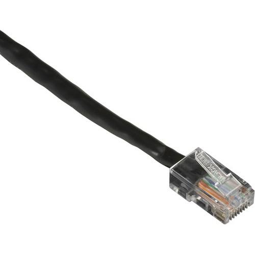 Black Box Gigabase Cat. 5E UTP Patch Cable - RJ-45 Male - RJ-45 Male - 20ft - Black