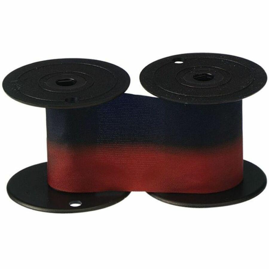 Lathem Ribbon - Blue, Red - 1 Each