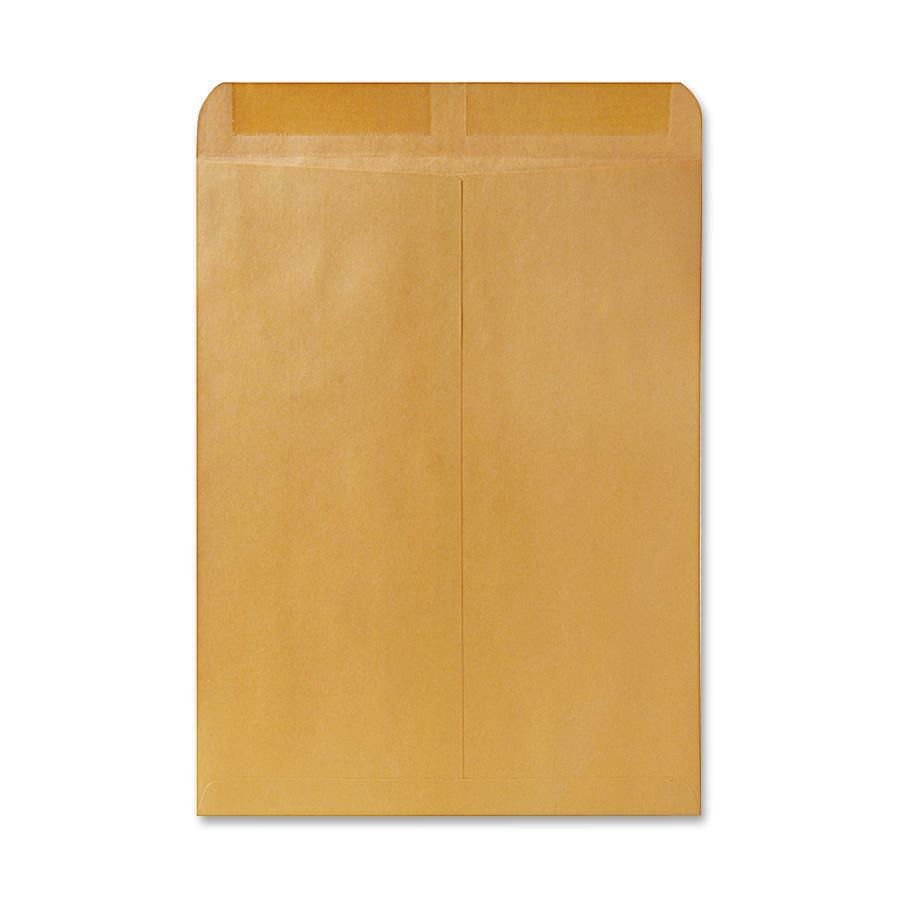 Quality Park 12 x 15-1/2 Heavyweight Catalog Mailing Envelopes - Catalog - #15 1/2 - 12" Width x 15 1/2" Length - 28 lb - Gummed - Kraft - 250 / Box - Kraft