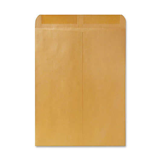 Quality Park 12 x 15-1/2 Heavyweight Catalog Mailing Envelopes - Catalog - #15 1/2 - 12" Width x 15 1/2" Length - 28 lb - Gummed - Kraft - 250 / Box - Kraft