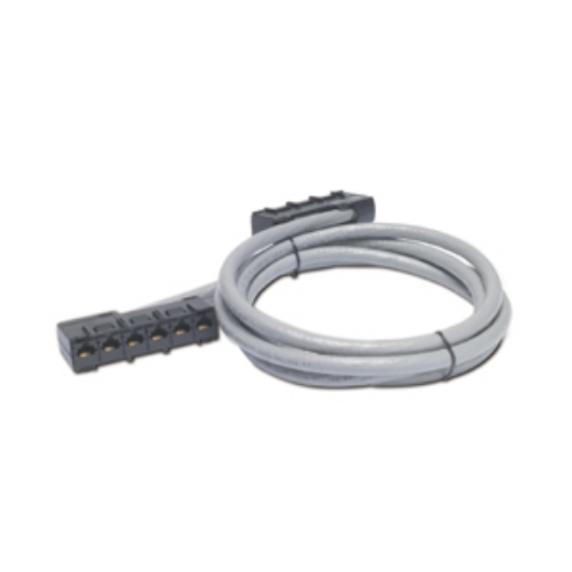 APC Cat5e CMR Data Distribution Cable - RJ-45 Female - RJ-45 Female - 7ft - Gray