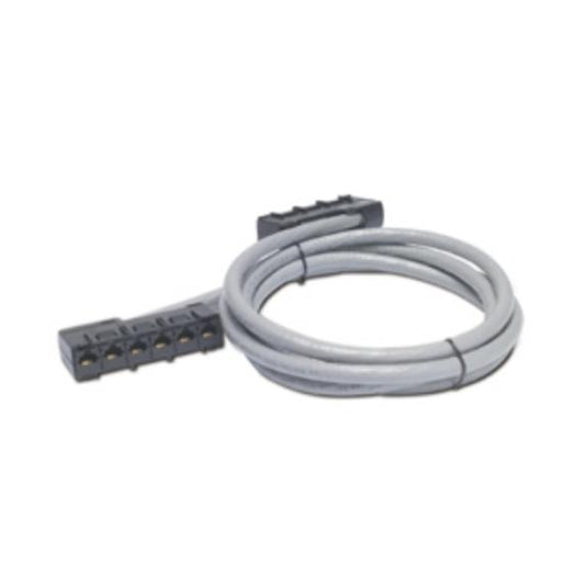 APC Cat5e CMR Data Distribution Cable - RJ-45 Female - RJ-45 Female - 9ft - Gray