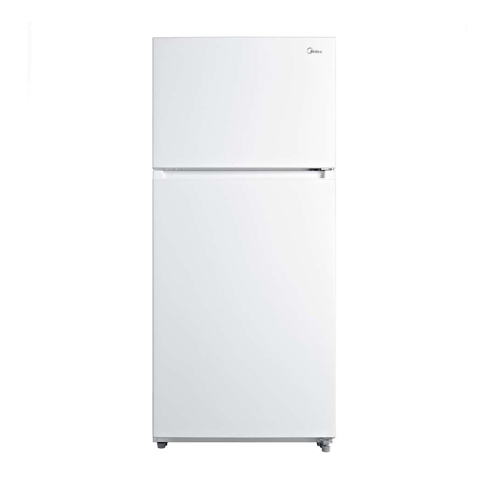 18 CF Top Mount Refrigerator, Glass Shelves, Ice Maker Ready, ESTAR