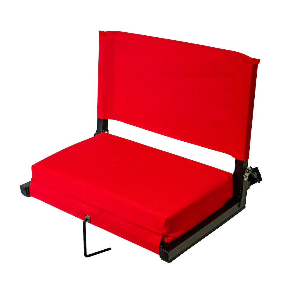 Stadium Chairs for Bleachers w/ Back Support