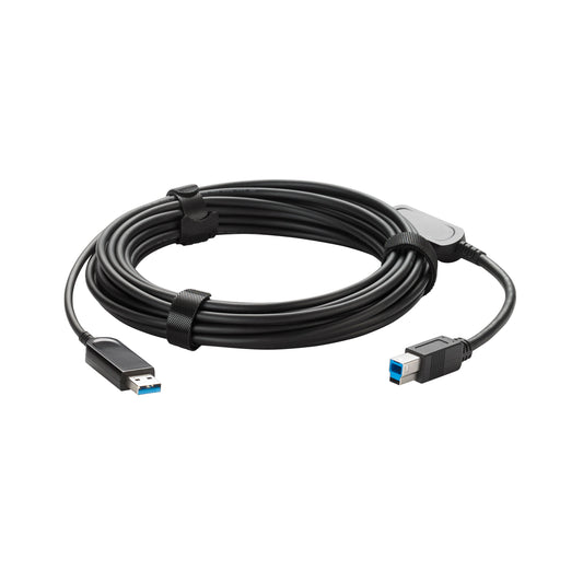 440-1015-008 - Vaddio - USB 32 Gen 2 Type B to Type A Active Optical Cable Plenum from Vaddio