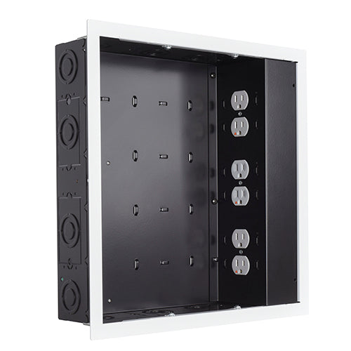 PAC526FWP6 - Chief - Proximity Inwall Storage Box with 6 Receptacle Filter Surge PAC526FWP6
