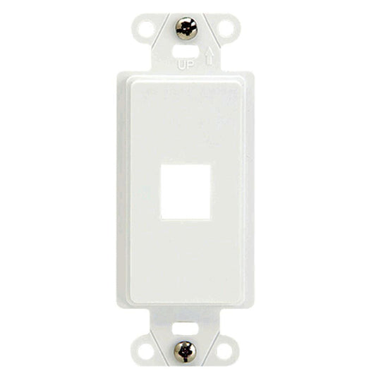 WP3421WHV1 - On-Q - 1 Port Decorator Strap in White
