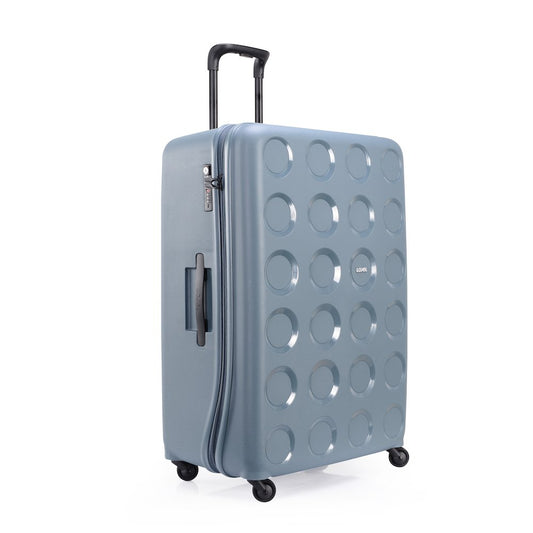 Vita Large Spinner Upright Suitcase, Steel Blue