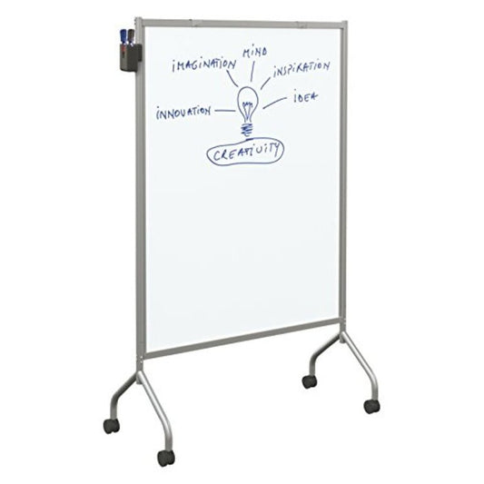 Essential Mobile Whiteboard - Magnetic - Platinum