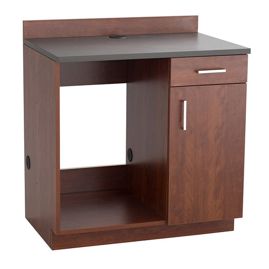 Hospitality Appliance Base Cabinet Rustic Slate/Mahogany