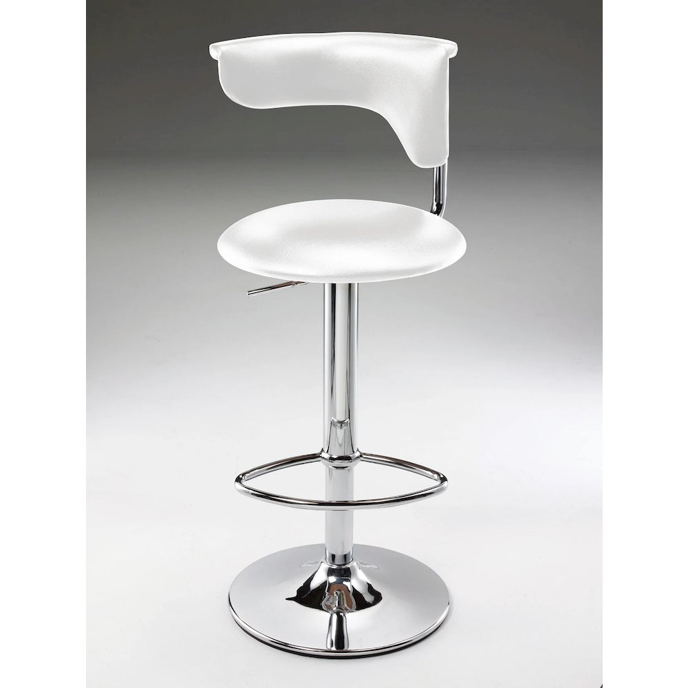 Bar Stool - White