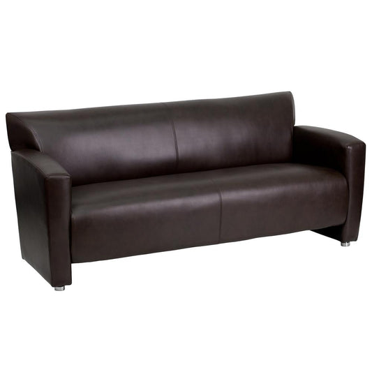 HERCULES Majesty Series Brown LeatherSoft Sofa