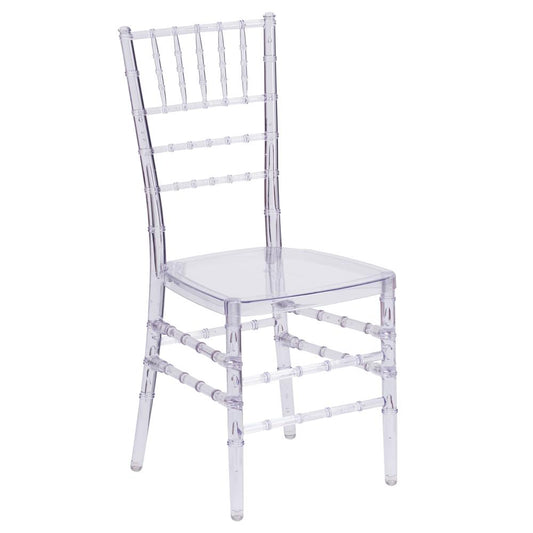 Flash Elegance Crystal Ice Stacking Chiavari Chair