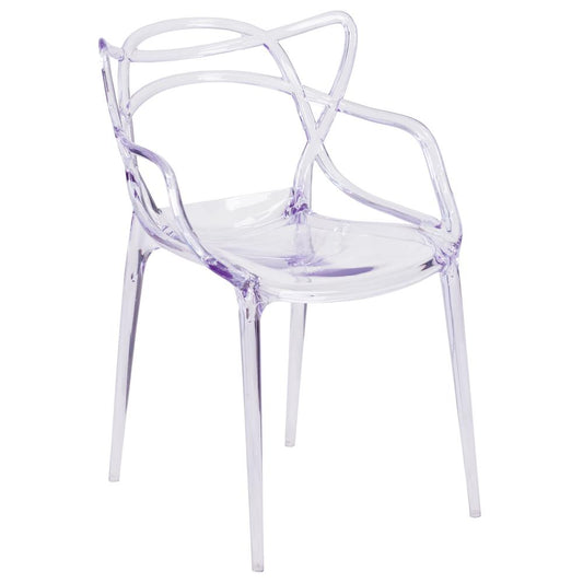 Nesting Series Transparent Stacking Side Chair